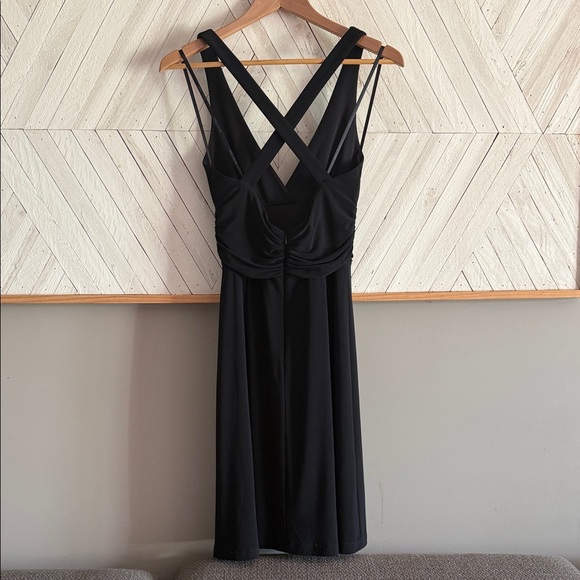Laundry By Shelli Segal Black Midi Dress - Picture 4 of 5